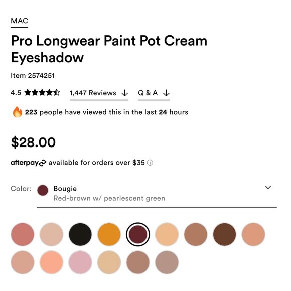 MAC Bougie Pro Longwear Paint Pot - Picture 11 of 11